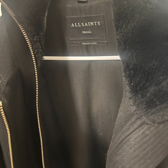 All Saints Italian wool Parka - Picture 6 of 6